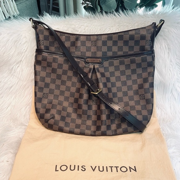 RARE! LOUIS VUITTON Bloomsbury GM (Largest size) Damier Ebene Crossbody - Picture 2 of 16